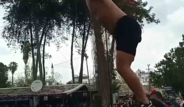 Şelalede suya atlayan kişiye ceza