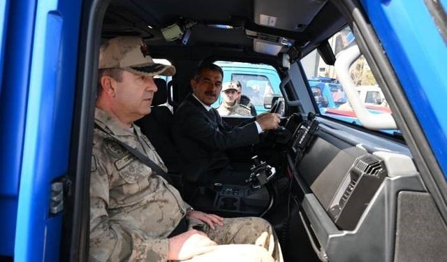 Şırnak'ta zırhlı araçlar hizmete alındı