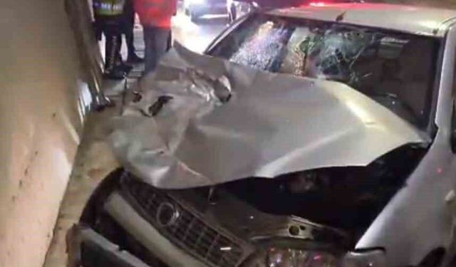 Yeni Zigana Tüneli'nde kaza: 2 yaralı