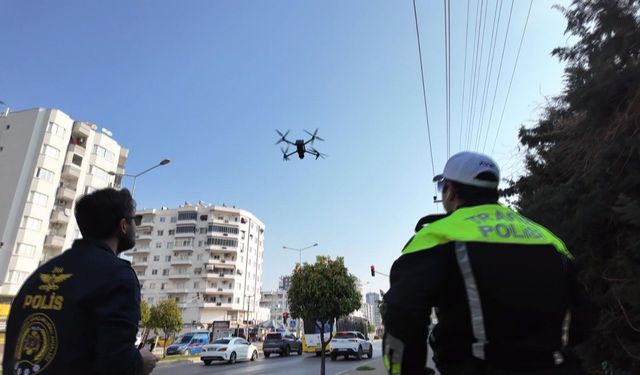 Mersin'de trafikte kameralı sıkı denetim: 10 günde bin 413 sürücü ceza yedi