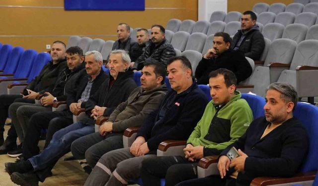 Başkan Koloğlu, sanayi esnafıyla açılış öncesi bir araya geldi