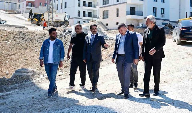 Başkan Taşkın, Taştepe rezerv alanında incelemelerde bulundu