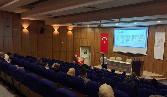 Bayburt TRSM'den hastalar ve ailelerine sosyal destek