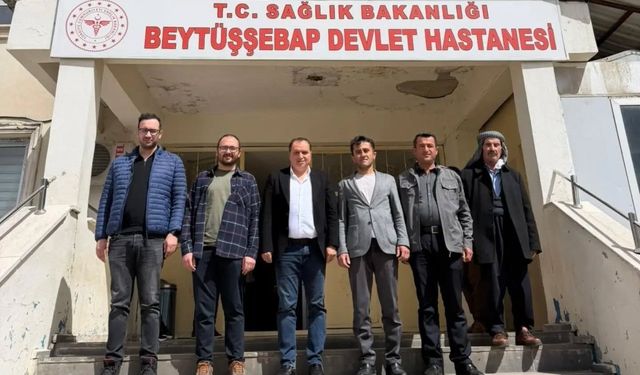 Beytüşşebap'ta sağlık hizmetleri yerinde incelendi