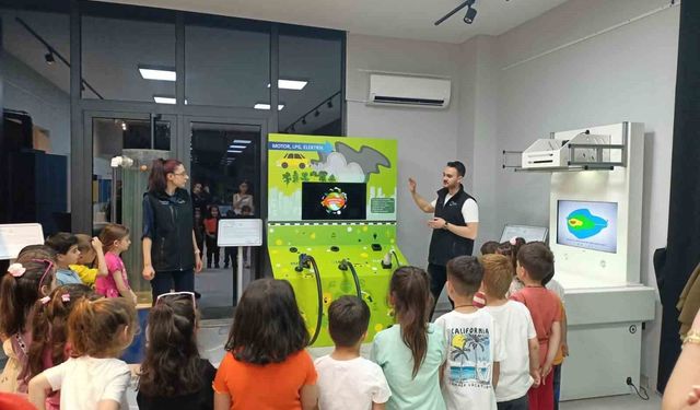 Büyükşehir Belediyesi, çocukları bilim ve çevreyle buluşturdu