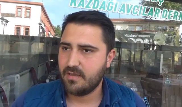 Çanakkale'de yavru karaca görüntülendi