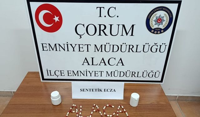 Çorum'da uyuşturucu opersyonu: 3 gözaltı