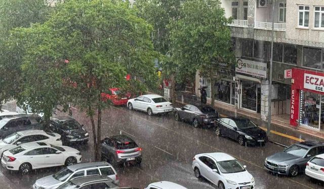 Diyarbakır'da sağanak etkili oldu