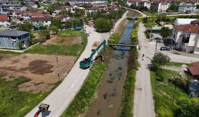 Düzce Belediyesi ile DSİ'den dere ıslahı işbirliği