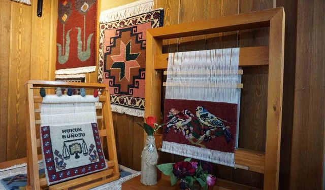 Geleneksel halı dokuma ustası, kültürel mirası ilmek ilmek geleceğe taşıyor