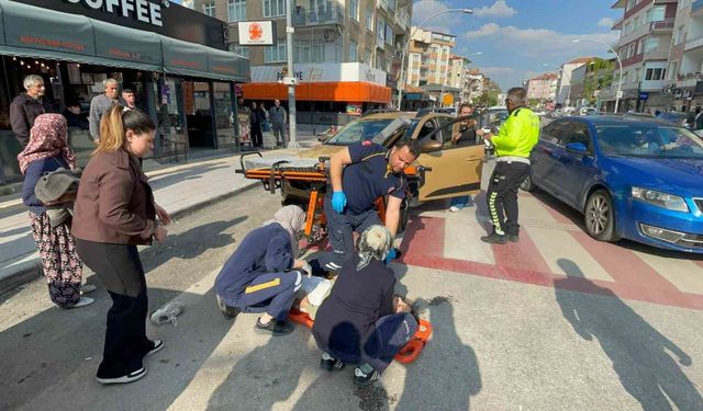 Karaman'da motosiklet kazası: 1 yaralı