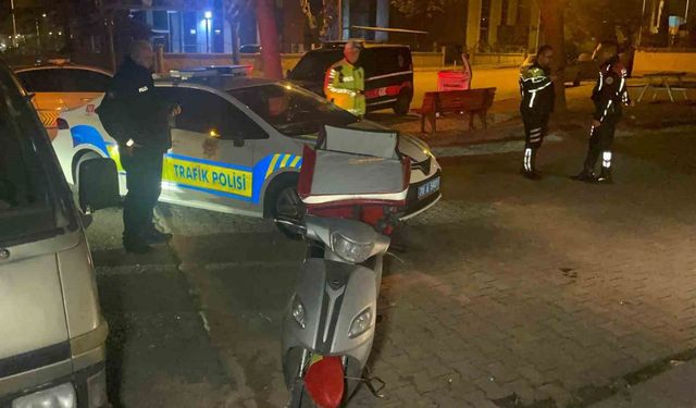 Karaman'da polisten kaçan motosiklet sürücüsüne ceza yağdı