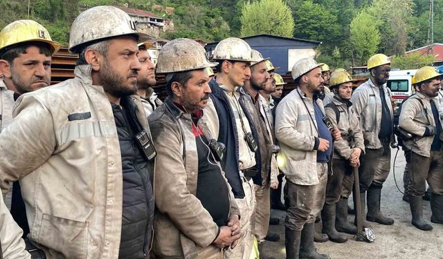Maden ocağında hayat kurtaran tatbikat