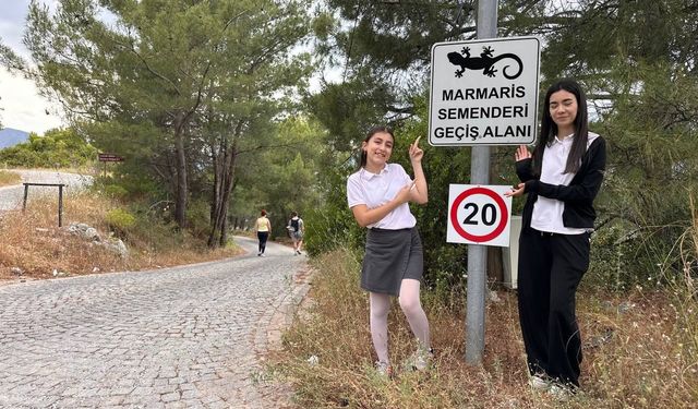 Marmaris Semenderine, öğrencilerden yakın koruma