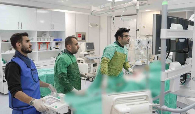 MEAH'ta bir günde 3 kalp deliği başarıyla kapatıldı