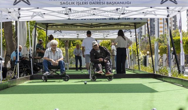 Mersin'de Engelsiz Rekabet: Bocce Turnuvasında heyecan dolu anlar