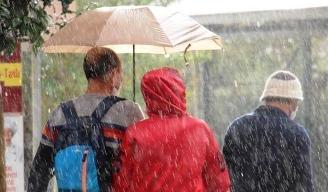 Meteoroloji'den Aydın'a gök gürültülü sağanak uyarısı