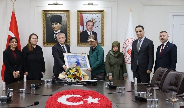 Özel bireylerden Vali Yardımcısı Balcı'ya ziyaret
