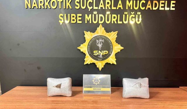 Şanlıurfa'da 4 kilo 250 gram uyuşturucu ele geçirildi