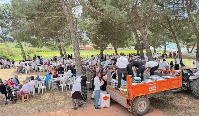 Şerbetli köyünde geleneksel köy hayrı düzenlendi