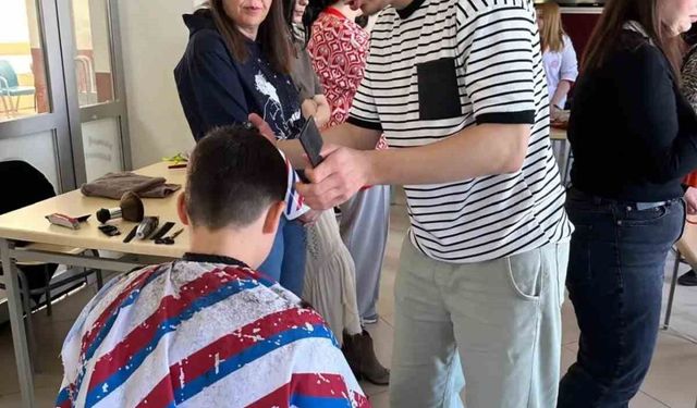 Sinop'ta geleceğin ustaları özel öğrenciler için çalıştı