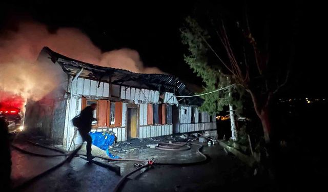 Trabzon'da yangın: 1 ölü