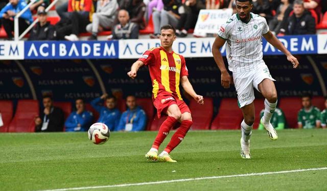 Trendyol Süper Lig: Kayserispor: 2 - Konyaspor: 1