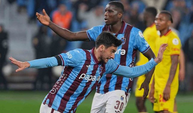Trendyol Süper Lig: Trabzonspor: 1 - Göztepe: 1 (Maç sonucu)