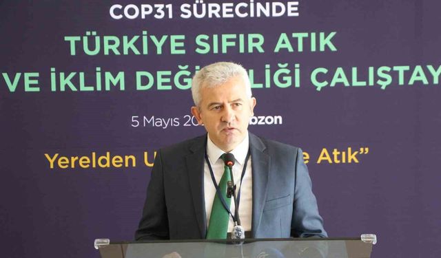 Uğur Korkmaz: 'Bu hızla gidersek gelecek nesillere yaşanabilir bir çevre bırakamayacağız'
