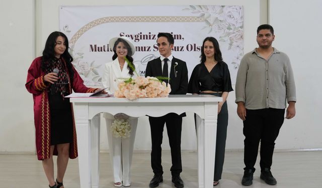 06.06.2026'yı seçtiler, mutluluğa 'evet' dediler