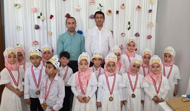 Elazığ'da 4-6 yaş, Kur'an Kursu eğitimi tamamlandı