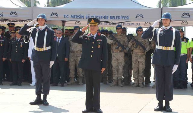 Mersin'de Jandarma Teşkilatı'nın 187. kuruluş yıl dönümü kutlandı