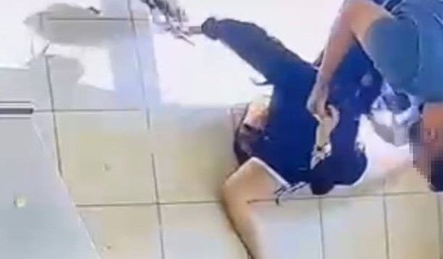 Mersin'de Kadın Dehşeti: Kaçırma Girişimi Güvenlik Kamerasında