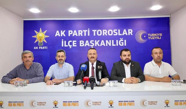 AK Parti'li Çokkeser: 'Toroslar Meclisinde yaşananlar demokrasi adına kara lekedir'