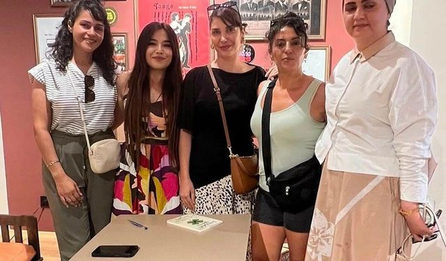 Betül Yıldız, "İçimizdeki Yonca" ile Mersinli Okurlarıyla Buluştu