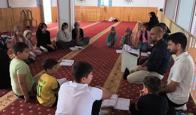 Anamur yaylalarında yaz Kur'an kursları devam ediyor