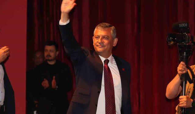 CHP Grup Başkanı Özel Eskişehir'de konuştu