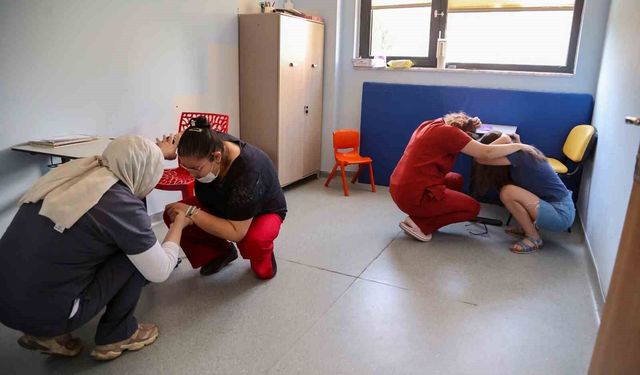 EFAK'tan Otizm Yaşam Merkezi'nde hayat kurtaran tatbikat