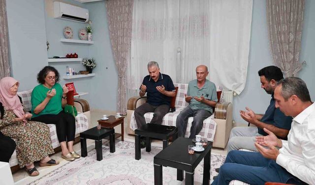 Emniyet Müdürü Aktaş'tan şehit ailesine vefa