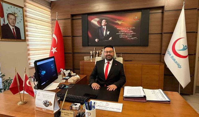 Mut Devlet Hastanesinin Yeni Başhekimi Uzm.Dr. Özay Oldu