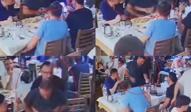 Boğazına lokma kaçan vatandaşı Heimlich manevrası kurtardı