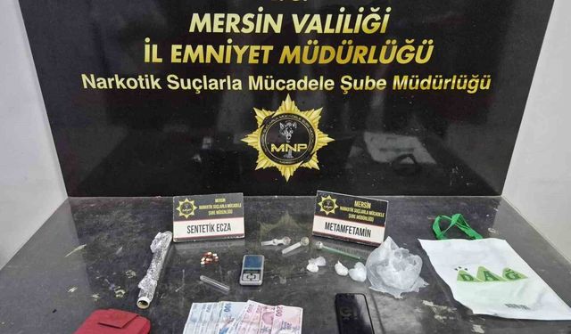 Mersin'de uyuşturucu operasyonu: 2 şüpheli tutuklandı