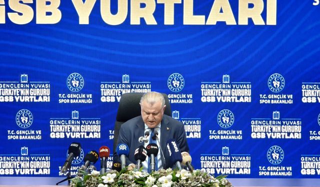 Bakan Bak: "Öğrenci yurtlarına ilk yerleştirmede yüzde 90 ile rekor kırdık"