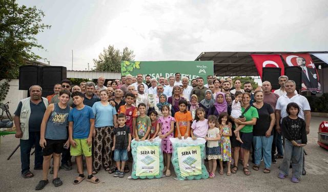 Mersin Büyükşehir Belediyesinden üreticiye nefes aldıran tarımsal destek