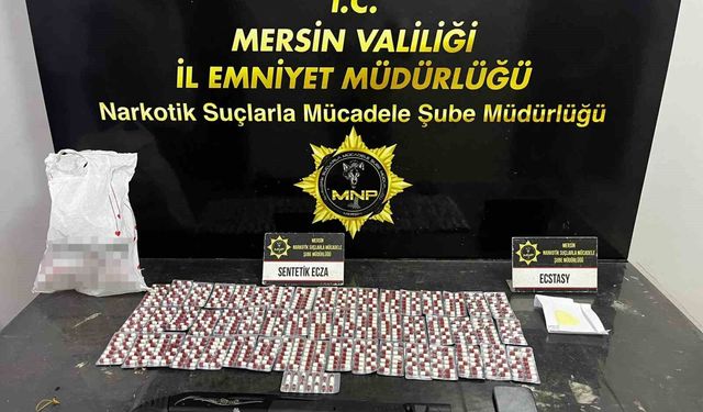 Mersin'de uyuşturucu operasyonu: 2 tutuklama
