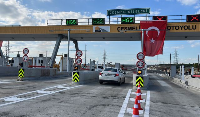 Mersin’de 3 saatlik yol 18 dakikaya düşüyor: Çeşmeli-Kızkalesi Otoyolu açıldı