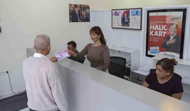 Mersin'de Halk Kart ile 70 bin haneye destek sağlandı