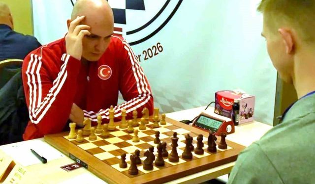 Mersinli milli sporcu Egemen Gülden'den NATO Satranç Şampiyonasında büyük başarı