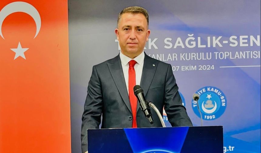 Türk Sağlık-Sen İl Başkanı Vural , '' Sorunlar Yumağını Büyütmekten Başka Bir İşe Yaramaz ''