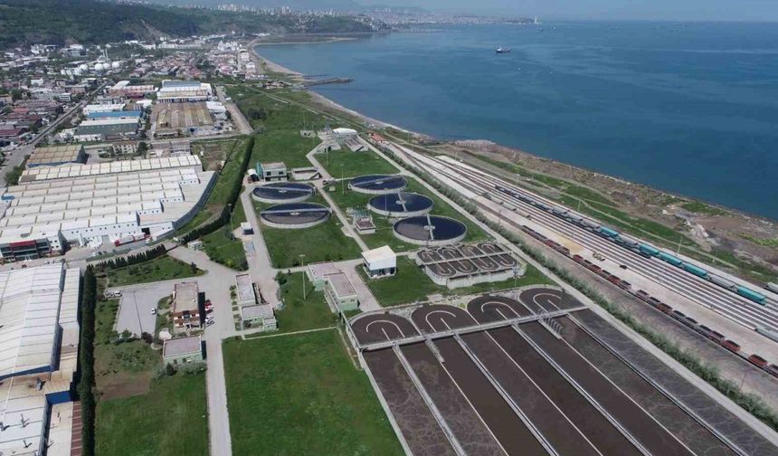 Samsun’da 1 yılda 79 milyon metreküp atık su arıttı